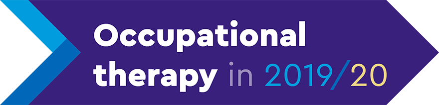 Occupational therapy in 2019/20